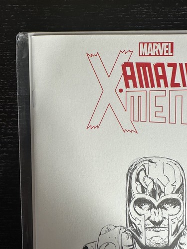 Marvel Amazing X-Men #1 BLANK Sketch Cover Variant MAGNETO Eskivo Sketch - Picture 2 of 10