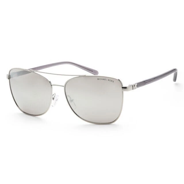 Michael kors 2025 silver aviator sunglasses