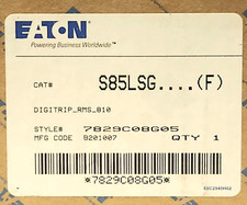Eaton Cutler Hammer S85lsg F Digitrip Rms 810 Lsg Ground Fault Trip Unit 7829c08 Eaton Cutler Hammer S85lsg F Digitrip Rms 810 Lsg Ground Fault Trip Unit 7829c08