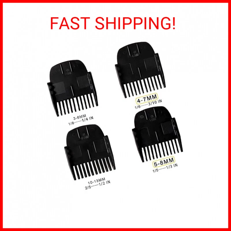 CR8GR8 4 Pack Professional Guide Comb Fit for Manscaped The Lawn