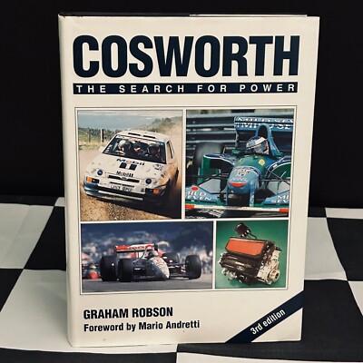 SIGNED MIKE COSTIN & CLIVE CHAPMAN COSWORTH THE SEARCH FOR POWER