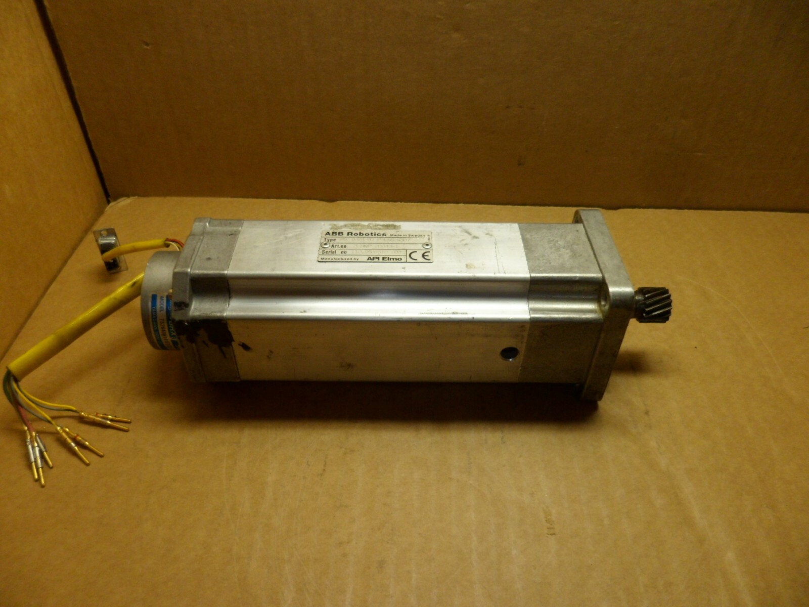 ABB ROBOTICS PS 60/4-90-P-LSS-4307 SERVO MOTOR 3 HNP 00043-1 API ELMO W/ENCODER