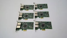 Lot of 6 HP 332T Dual-Port/2-Port Gigabit 1GBe PCI-Ex Network Card Low-Profile