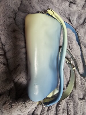 Coach CA084 Ombre Pillow Tabby Shoulder Bag - Green And Blue | eBay