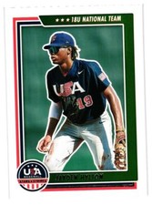 2022 Jayden Hylton Panini USA Baseball Stars & Stripes Rookie