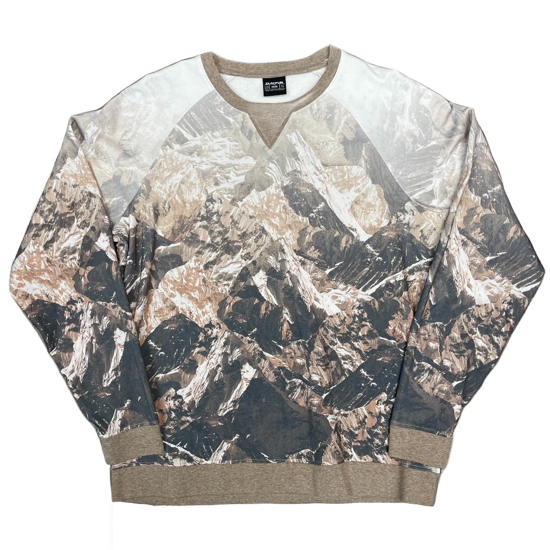 Совершенно Новая мужская толстовка с круглым вырезом Dakine Mountain Golden Peaks Medium