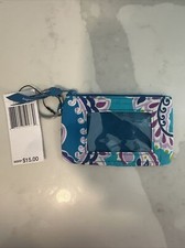 NWT VERA BRADLEY ID HOLDERS - REDUCED SALE PRICES  CAMPUS DOUBLE ID OR ZIP ID