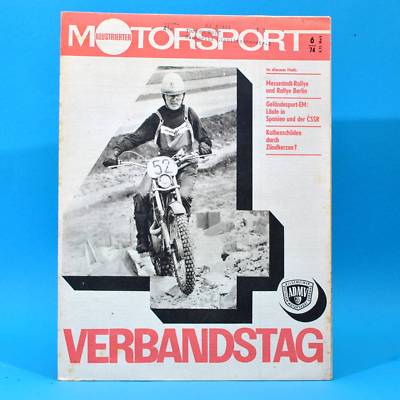 DDR Illustrierter Motorsport IMS 6 1974 Schleizer Dreieck Sand- und Grasbahn B