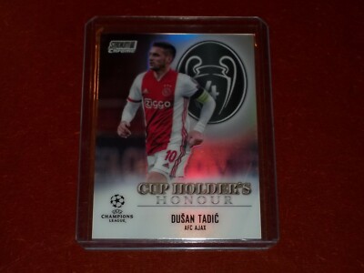 2020-21 Stadium Club Chrome UEFA Champions League Cup Holders Honour Dusan Tadic