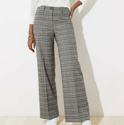 NEW LOFT Women's Size 6 Brushed Plaid 