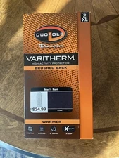 NIB Thermals Duofold Men's Varitherm Thermal Pants Black Size 2XL - Black
