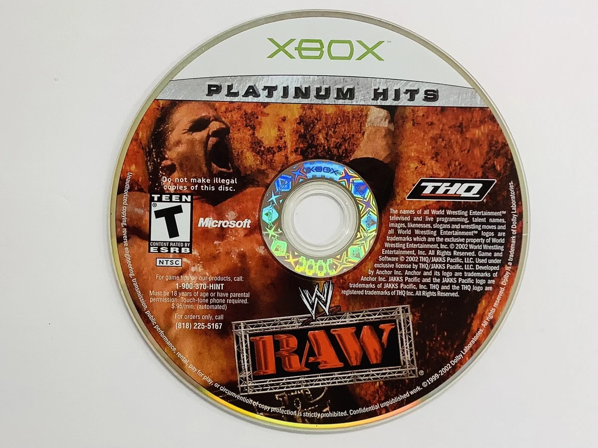 Raw 2 – Microsoft Xbox – Complet PAL FRA – Très Bon état – THQ 2003