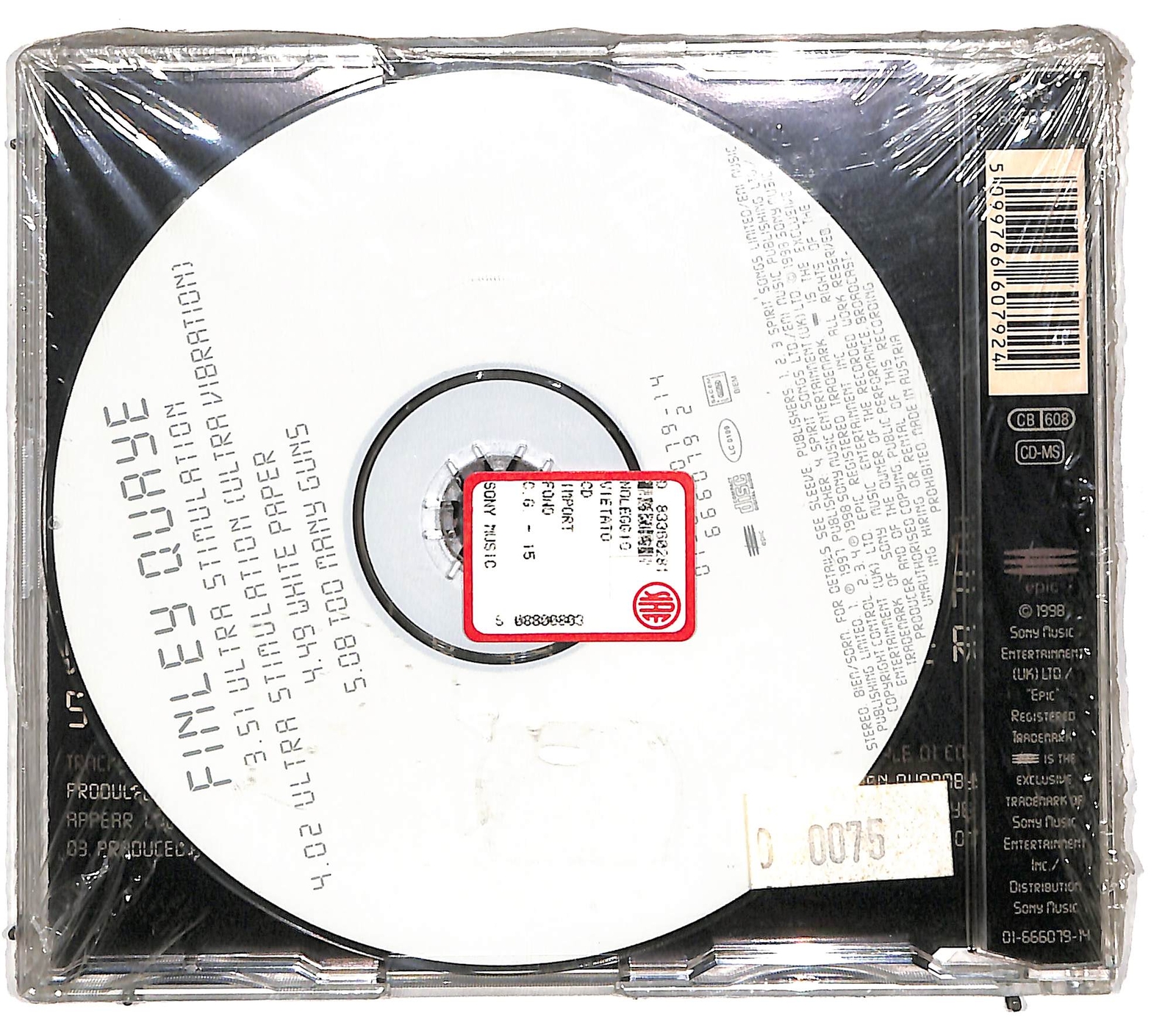 EBOND Finley Quaye - Ultra Stimulation - Epic - 666079 2 CD CD110321