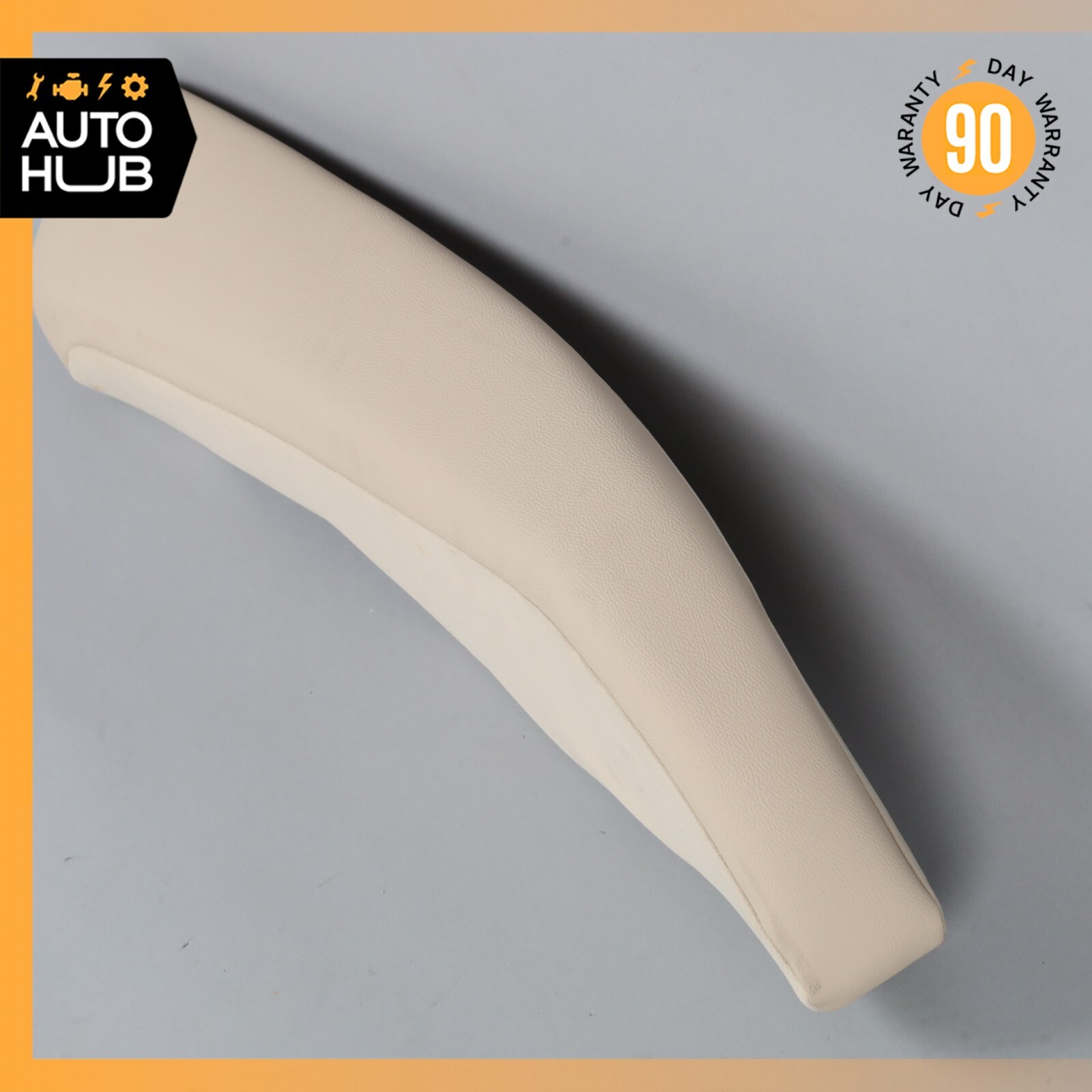 Maserati Quattroporte M156 Rear Right Side Seat Cover Trim Bolster Beige OEM