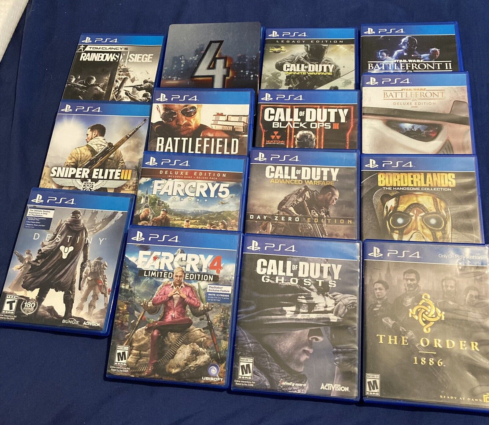 PlayStation 4 Games Lot! PS4 Games sold individually or as a bundle!