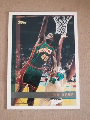 Shawn Kemp 1997-98 Topps #92 Seattle Supersonics
