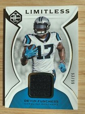 2018 Limited Limitless Materials #LM-DF Devin Funchess Panthers 97/99
