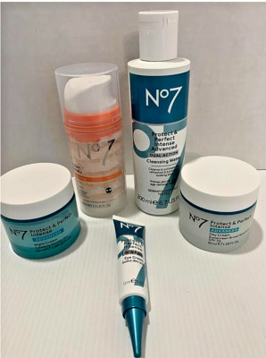 No 7 Protect Perfect 5 pc. Intense Advanced Day & Night Mask Cleansing Eye Cream