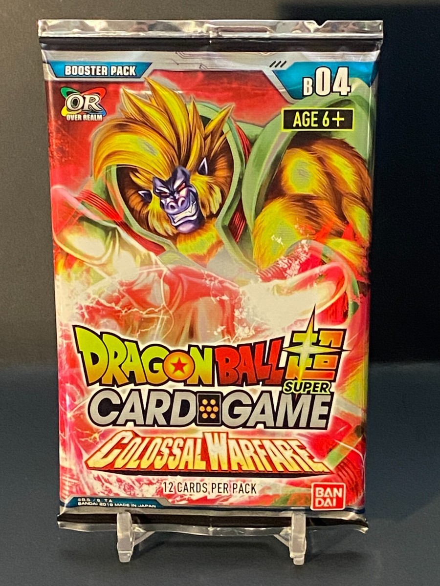 Dragon Ball Super Card Game Colossal Warfare Booster Pack Factory
