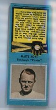 1934 Diamond Matchbooks Waite Hoyt Pirates Full Book! LOOK!