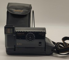 Vintage POLAROID Captiva SLR SE Instant Film Camera Captiva 95 Film W/case