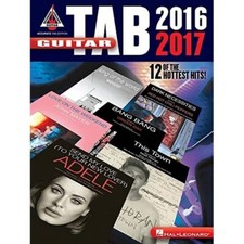 GUITAR TAB 2016-2017 MUSIC BOOK 12 OF THE HOTTEST HITS RARE BRAND NEW ON SALE