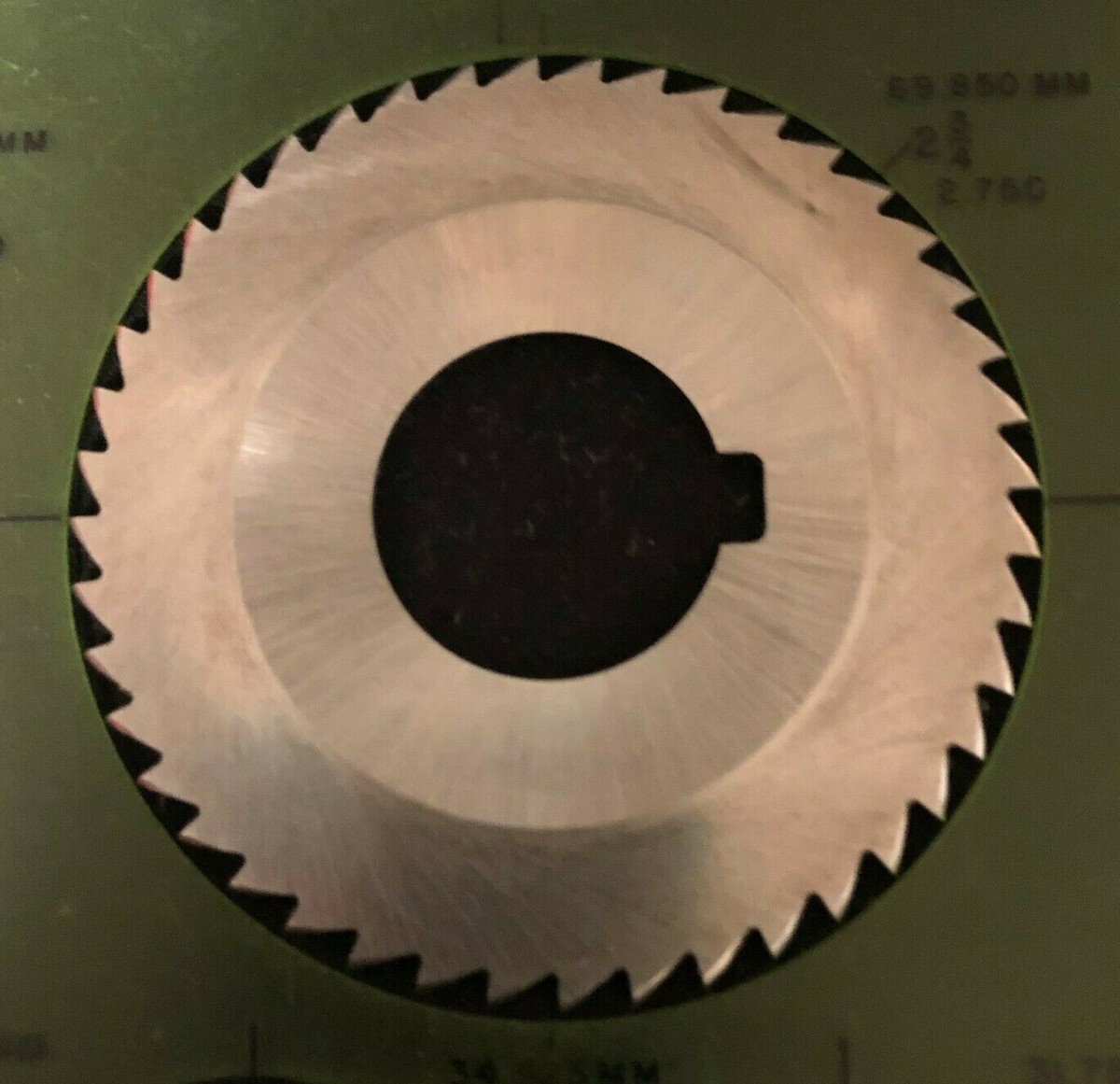 Thurston 2-3/4 x 0.088 x 1 44T HSS Modified V-Cutting Slitting