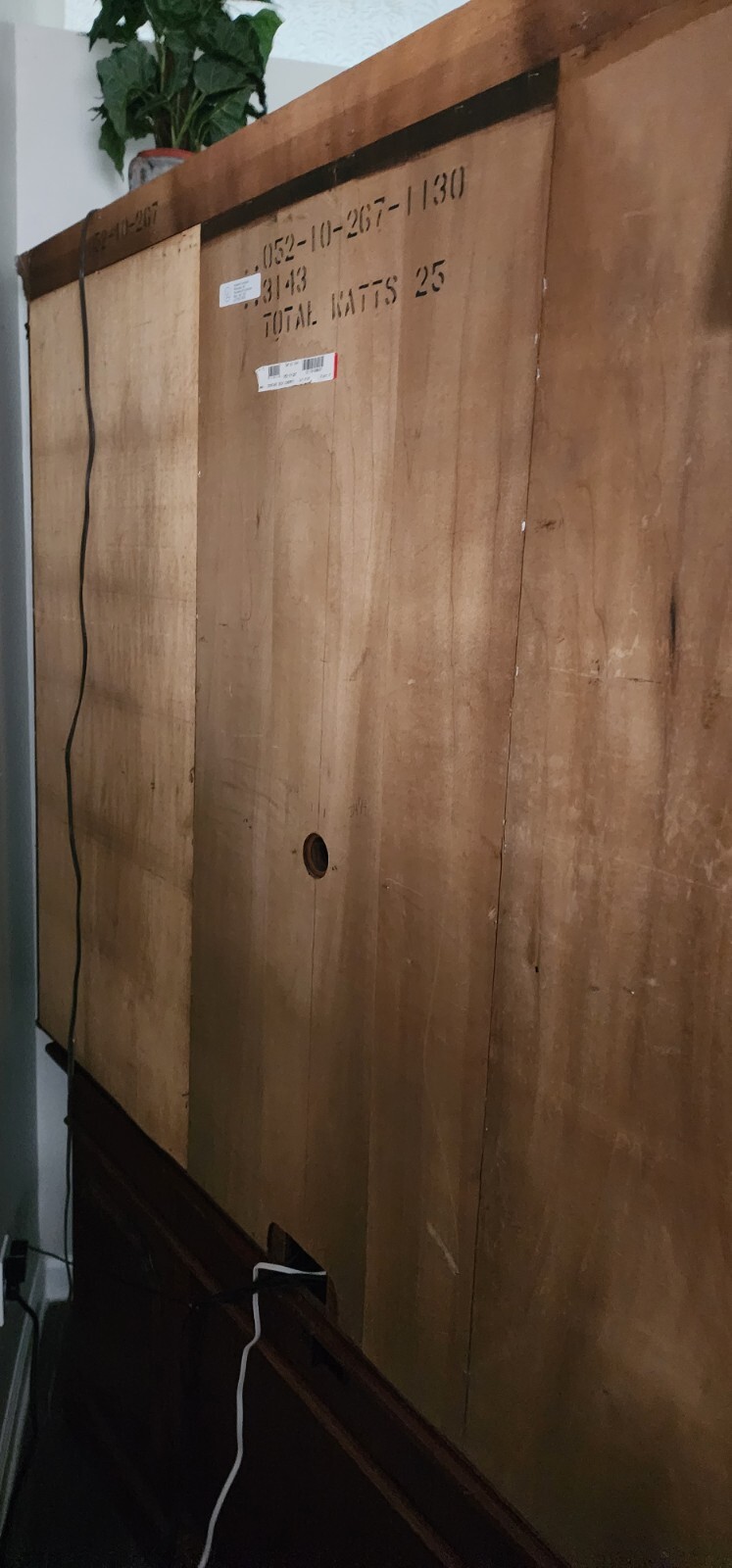 Hooker Office Furniture "European Renaissance" Solid Walnut Computer