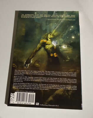 MARVEL COMICS - THE ETERNALS by NEIL GAIMAN Softcover TPB John