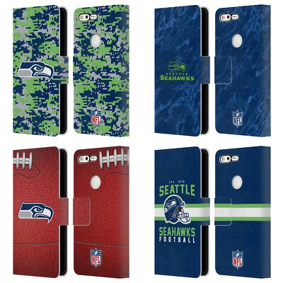 OFFIZIELLE NFL SEATTLE SEAHAWKS GRAPHICS BRIEFTASCHE HUELLE FÜR GOOGLE HANDYS