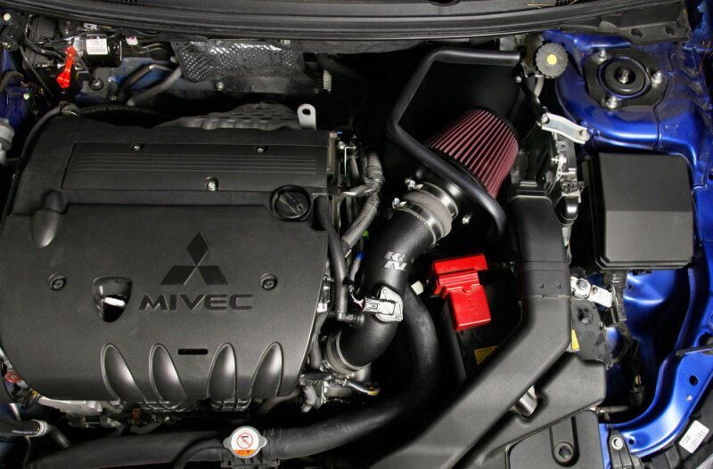For 2015 2016 Mitsubishi Lancer 2.4L Manual Transmission K&N Cold Air Intake CAI