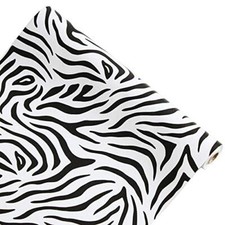 Self Adhesive Vinyl Zebra Stripe Wall Paper Shelf Liner Drawer Cabinets