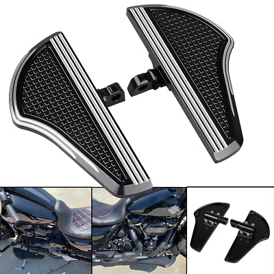 Defiance Rear Passenger Floorboards For Harley Electra Road Glide FLTRU FLTRX