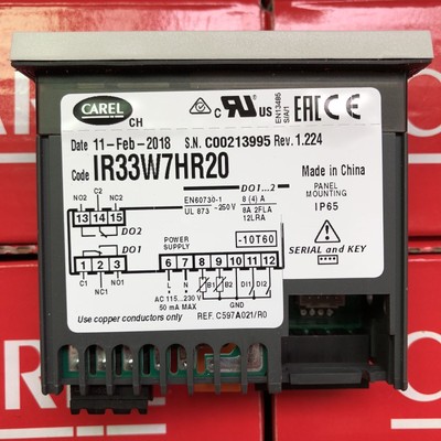 1pc NEW FOR CAREL IR33W7HR20 Temperature Controller
