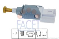 Facet Bremslichtschalter FüR Renault Clio Iii,Grand,Kangoo /,Master III