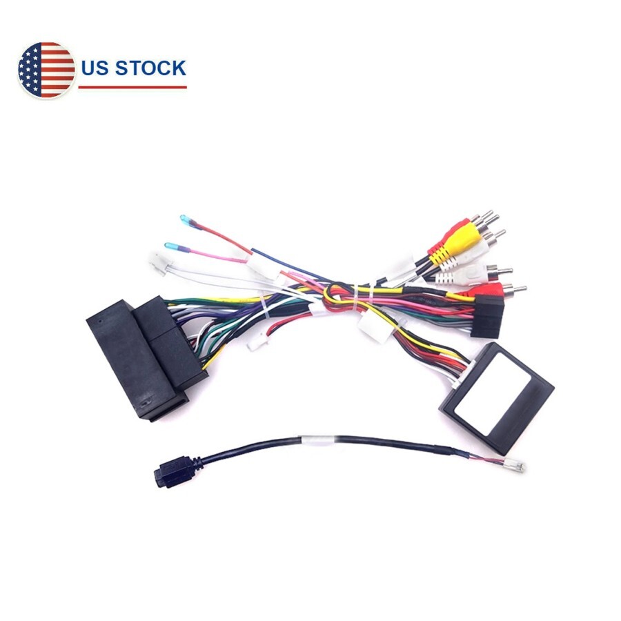 16pin Android Wiring Harness With Canbus Box For Jeep Cherokee