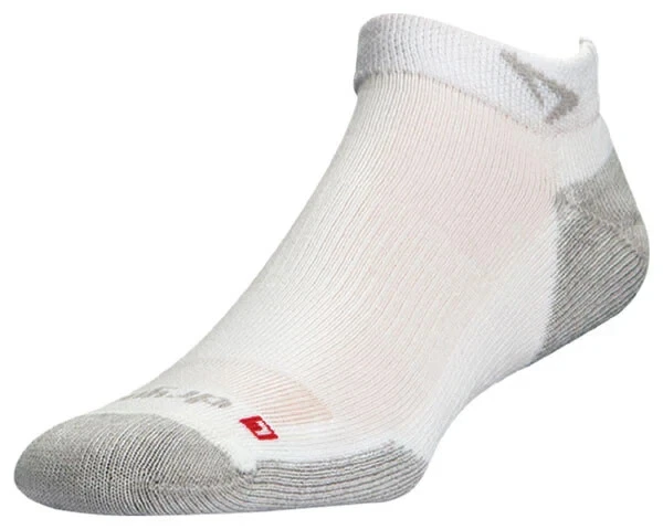 Drymax L63547 Unisex Blanco Correr Acolchado Mini Calcetines Crew 3 Pares Talla L Foto 3 de 3