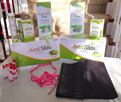Ami Slim - Combo For Best Results In 30 Days Naturally - Free Waist Trimmer Belt