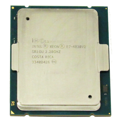 Intel Xeon E7-4830 v2 20M, 2.20 GHz CM8063601374506 SR1GU New CPU From Tray
