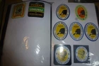 ca.  Tanzania Afrika 233 beer labels collection