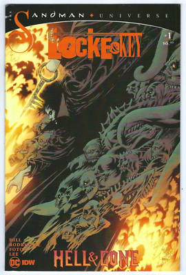 DC IDW Publishing LOCKE & KEY SANDMAN HELL & GONE #1 first print Jones cover C