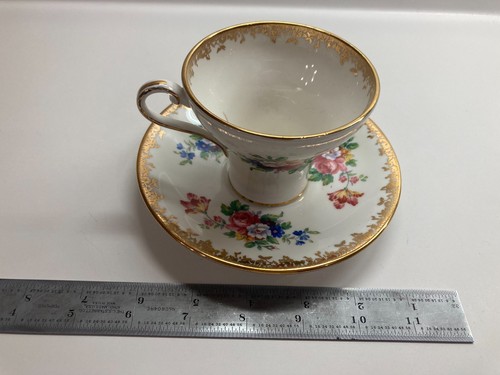 Vintage Ansley Fine Bone China Tea Cup & Saucer England - Picture 12 of 13