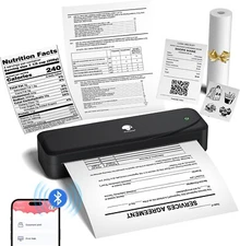 Phomemo M833 Upgrade Thermal Printer Portable Mobile Printer for US Letter LOT