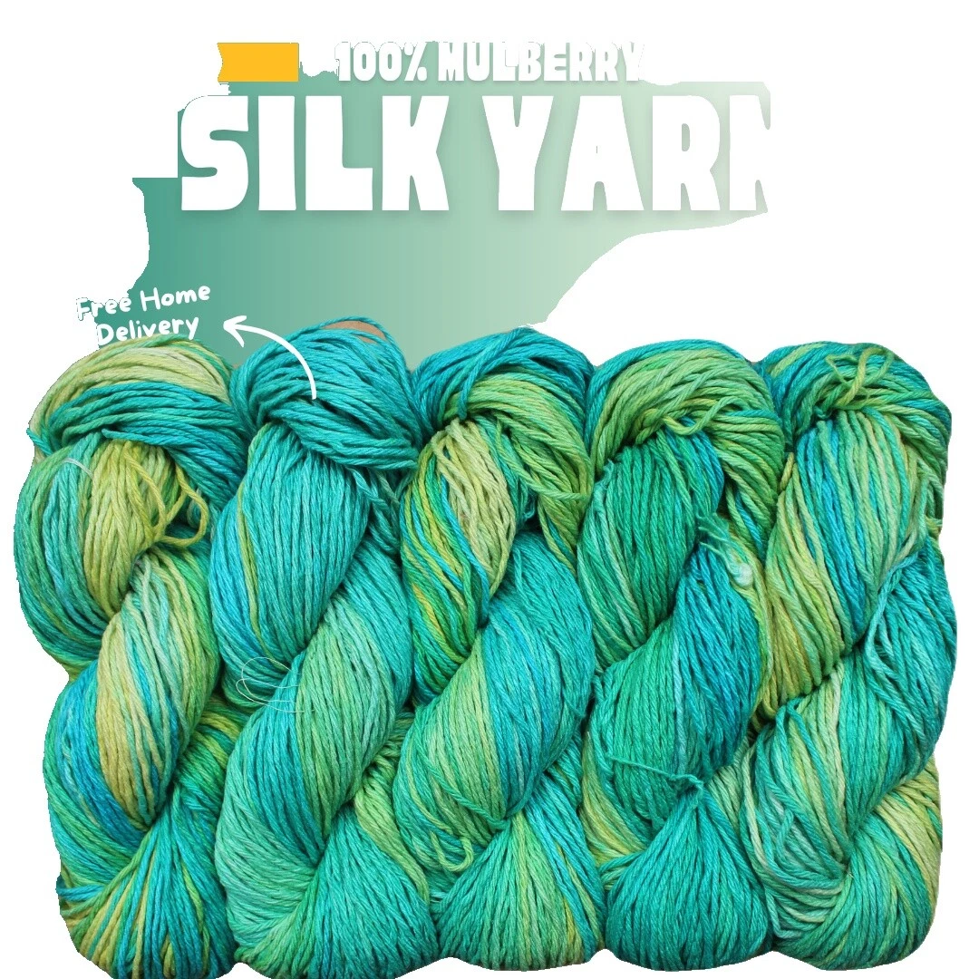 Paquete de ganchillo/Set mano Hilados teñidos