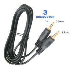 Aux Cable 3.5mm Male to Male 6 ft. Stereo Aux Cord Compatible Headphone and More