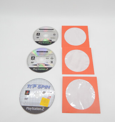 Sony Playstation 2 - Formula One 06 / Jack & Daxter / Top Spin - PAL - nur CD