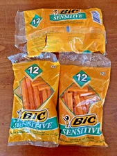 BIC Classic Razor Sensitive Skin 12ct (3 Pack) - 36 Total