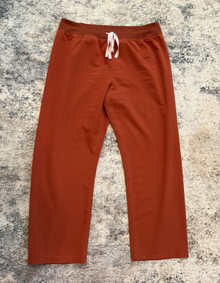 FIGS Women s Burnt Orange Technical Scrub Paint.  Size XXL