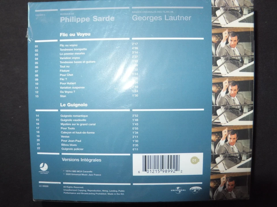CD PHILIPPE SARDE / FLIC OU VOYOU - LE GUIGNOLO / NEUF SOUS BLISTER / - Photo 2/2