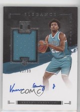 2020-21 Panini Impeccable Elegance Rookie Jersey 62/99 Vernon Carey Jr Auto 4k8